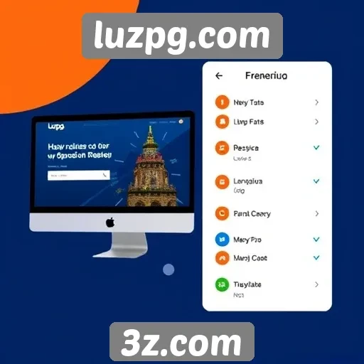 Avaliação das funcionalidades do site luzpg.com